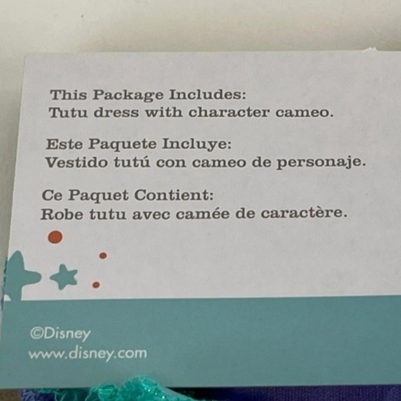 NWT Disney Baby Ariel The Little Mermaid Halloween Costume Cosplay 6-12M New - Picture 7 of 9